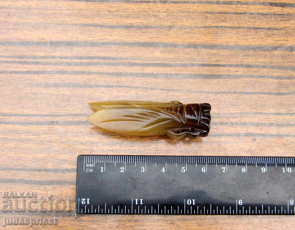 αρχαίο έντομο σκαθαριού καρφίτσας από το κέρατο των οστών - 7 αρχαίο έντομο σκαθαριού καρφίτσας από το κέρατο των οστών - 7