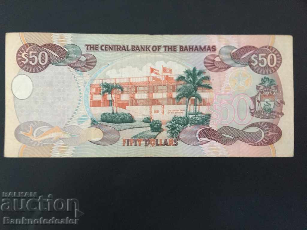 Bahamas 50 Dollars 2000 Pick 66 Ref 9085 with price 215.00 BGN | € 109.93 Bahamas 50 Dollars 2000 Pick 66 Ref 9085 with price 215.00 BGN | € 109.93