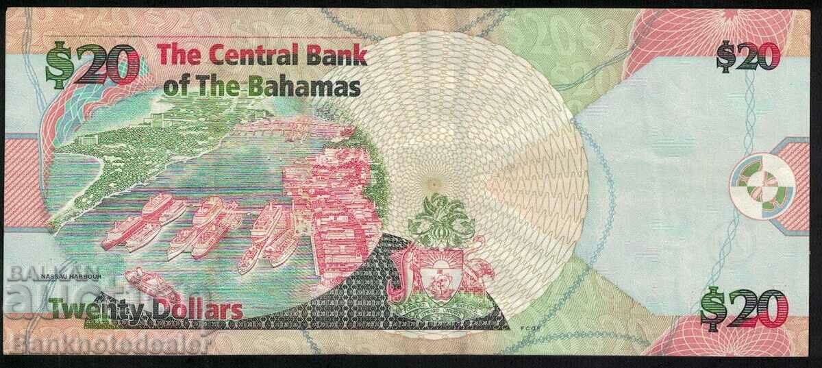 Bahamas 20 Dollars 2006 Pick 74 Ref 6920 with price 70.00 BGN | € 35.79 Bahamas 20 Dollars 2006 Pick 74 Ref 6920 with price 70.00 BGN | € 35.79