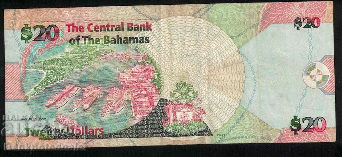 Bahamas 20 Dollars 2006 Pick 74 Ref 8775 with price 70.00 BGN | € 35.79 Bahamas 20 Dollars 2006 Pick 74 Ref 8775 with price 70.00 BGN | € 35.79