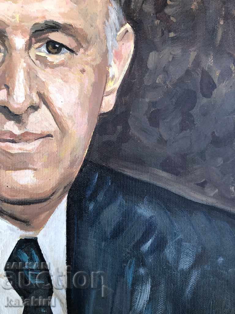 Delivery of "Portrait of Todor Zhivkov" Delivery of "Portrait of Todor Zhivkov"