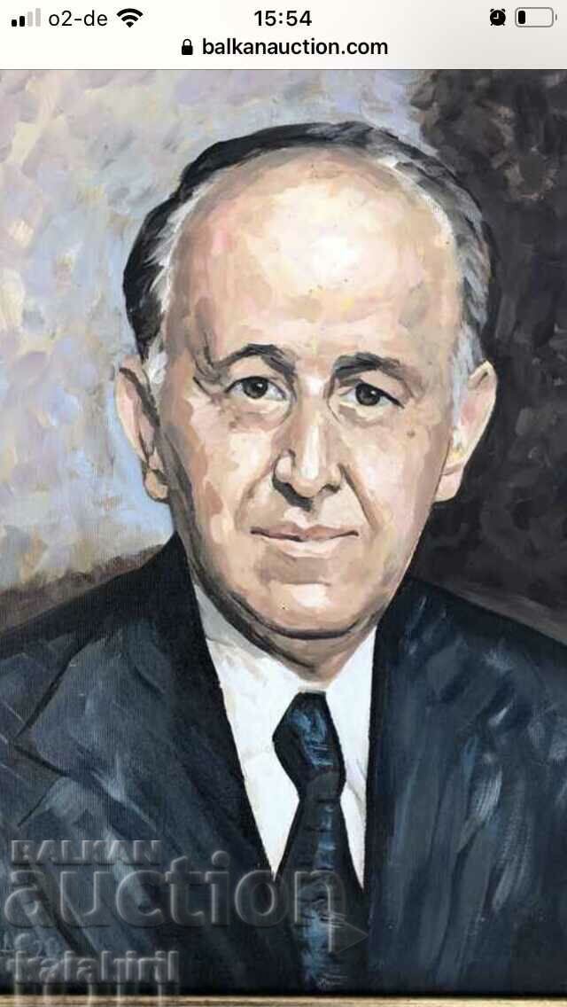 "Portrait of Todor Zhivkov" "Portrait of Todor Zhivkov"
