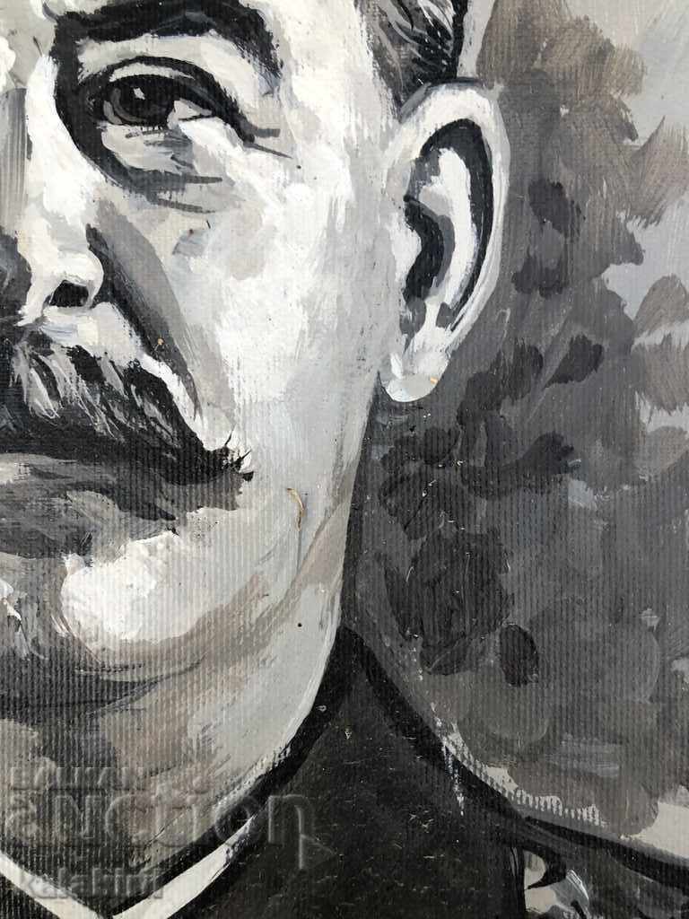 "Portrait of Joseph Vissarionovich Stalin" with price 500.00 BGN | € 255.65