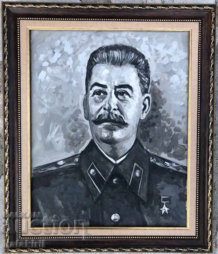 "Portrait of Yosiv Visarionovich Stalin"