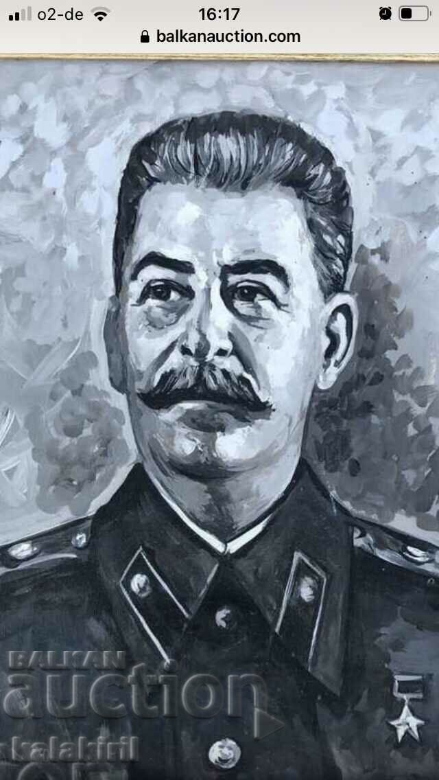 "Portrait of Joseph Vissarionovich Stalin"