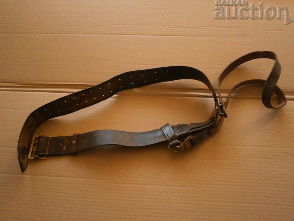 brown combat officer's belt with protube - 6 brown combat officer's belt with protube - 6