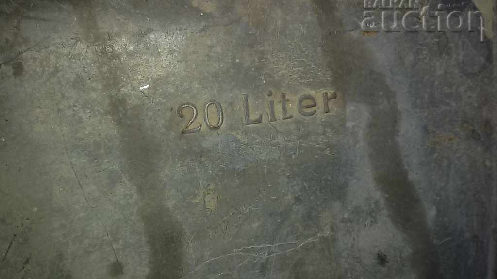 German Wehrmacht WW2 WWII Fuel Canister - 6 German Wehrmacht WW2 WWII Fuel Canister - 6