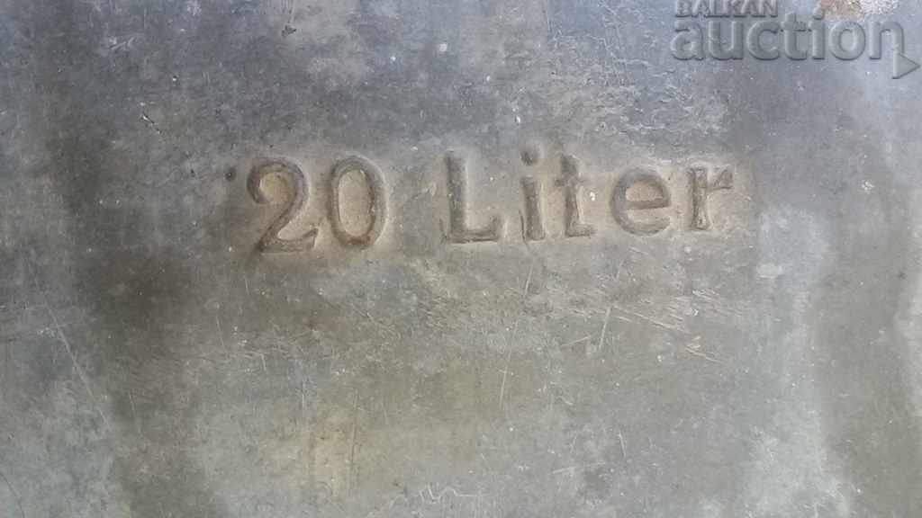 German Wehrmacht WW2 WWII Fuel Canister - 7 German Wehrmacht WW2 WWII Fuel Canister - 7