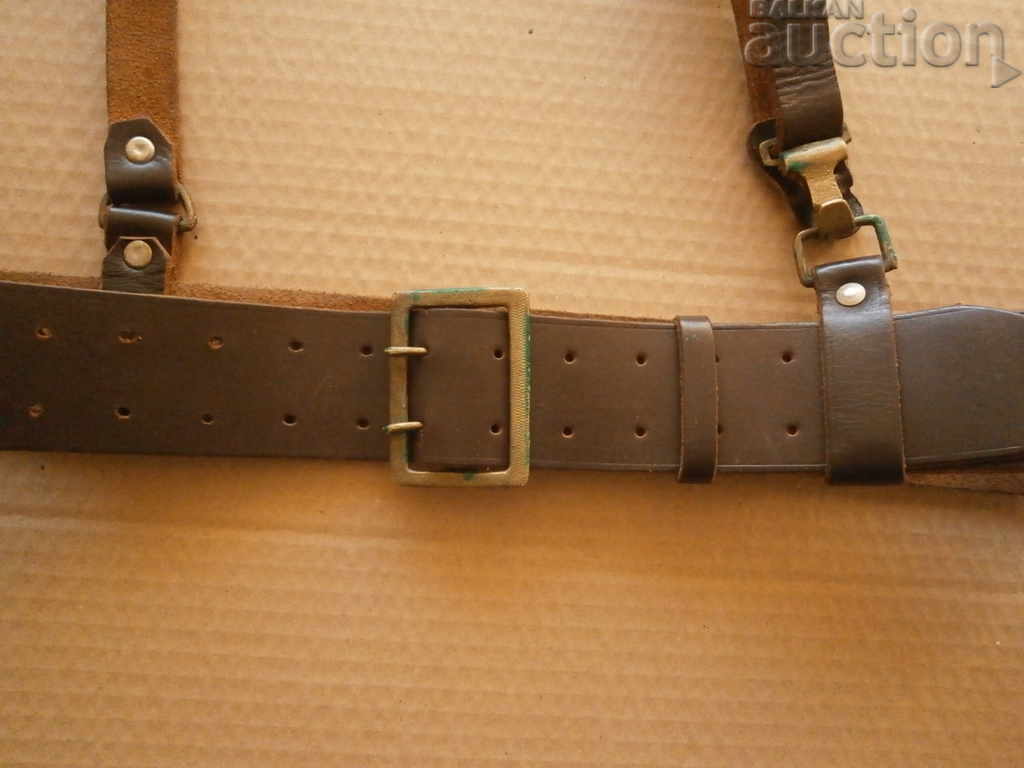 officer's belt with a protrusion from the BMK current with price 61.00 BGN | € 31.19