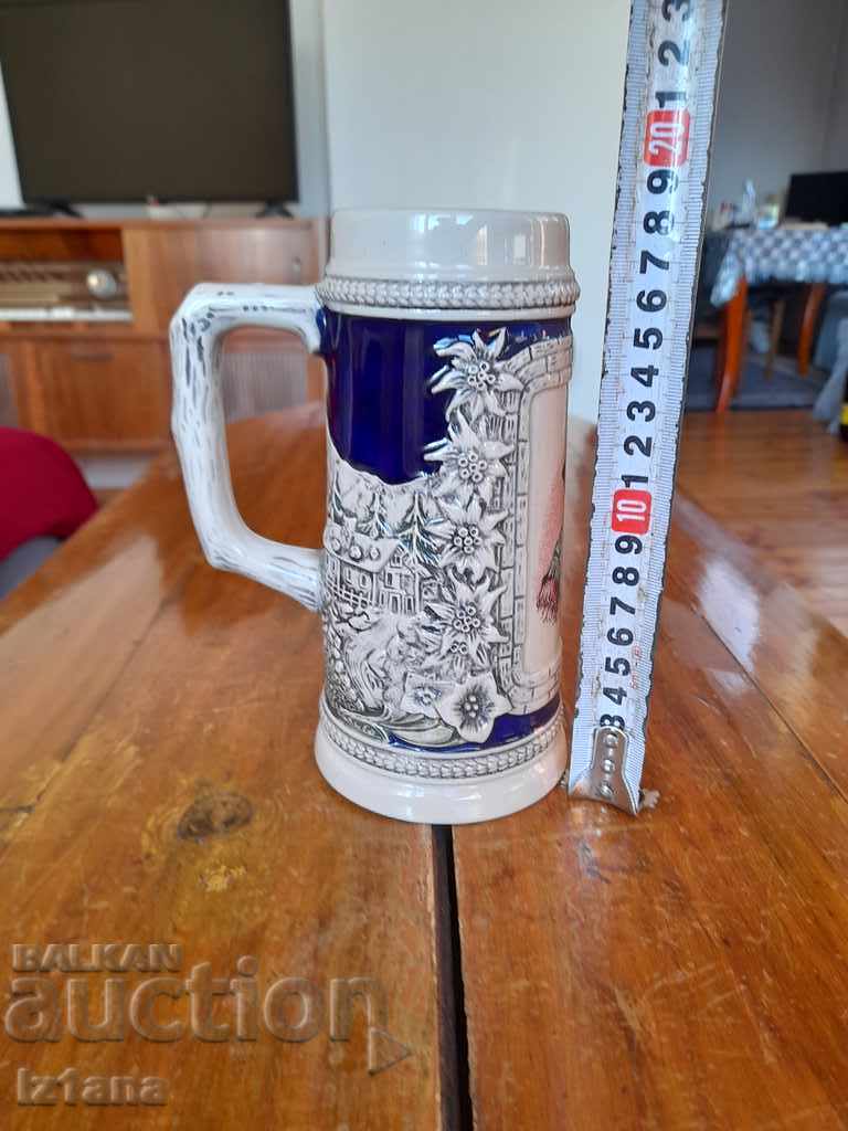 Old porcelain cup, jug - 5