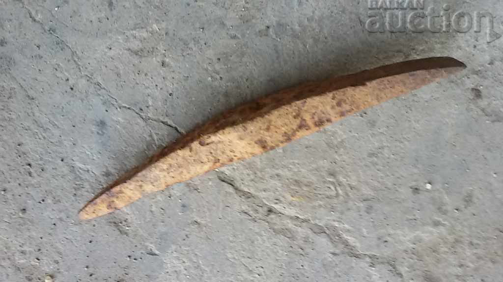 Delivery of ancient stonemason's hammer tool Delivery of ancient stonemason's hammer tool