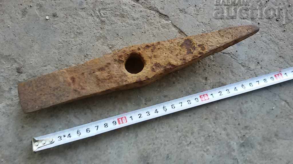 ancient stonemason's hammer tool