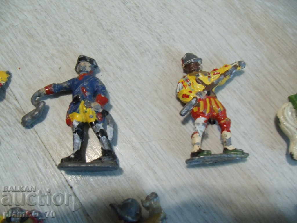 Delivery of № * 5754 old lead figurines - small collection - 10 pieces Delivery of № * 5754 old lead figurines - small collection - 10 pieces