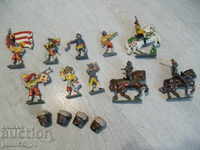 № * 5754 old lead figurines - small collection - 10 pieces