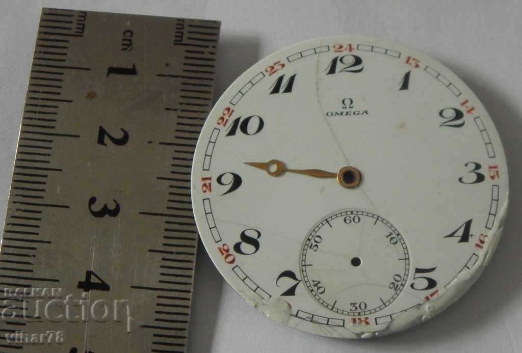 Delivery of PORCELAIN DIAL OMEGA-OMEGA Delivery of PORCELAIN DIAL OMEGA-OMEGA