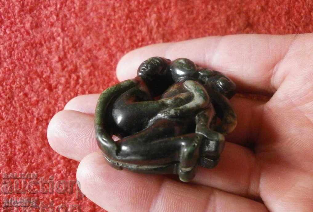 Natural Jade Figurine Sculpture SEX EROTICA with price 96.00 BGN | € 49.08