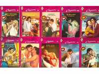 Harlequin "Passion" series of romance novels - 10 books