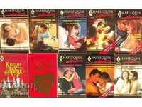 Harlequin "Temptation" romance novel series - 10 books - 1