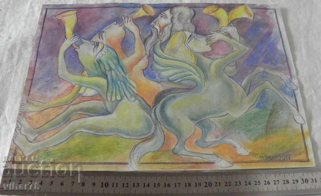 Auction PICTURE DRAWING - TODOR MINOVSKI Auction PICTURE DRAWING - TODOR MINOVSKI