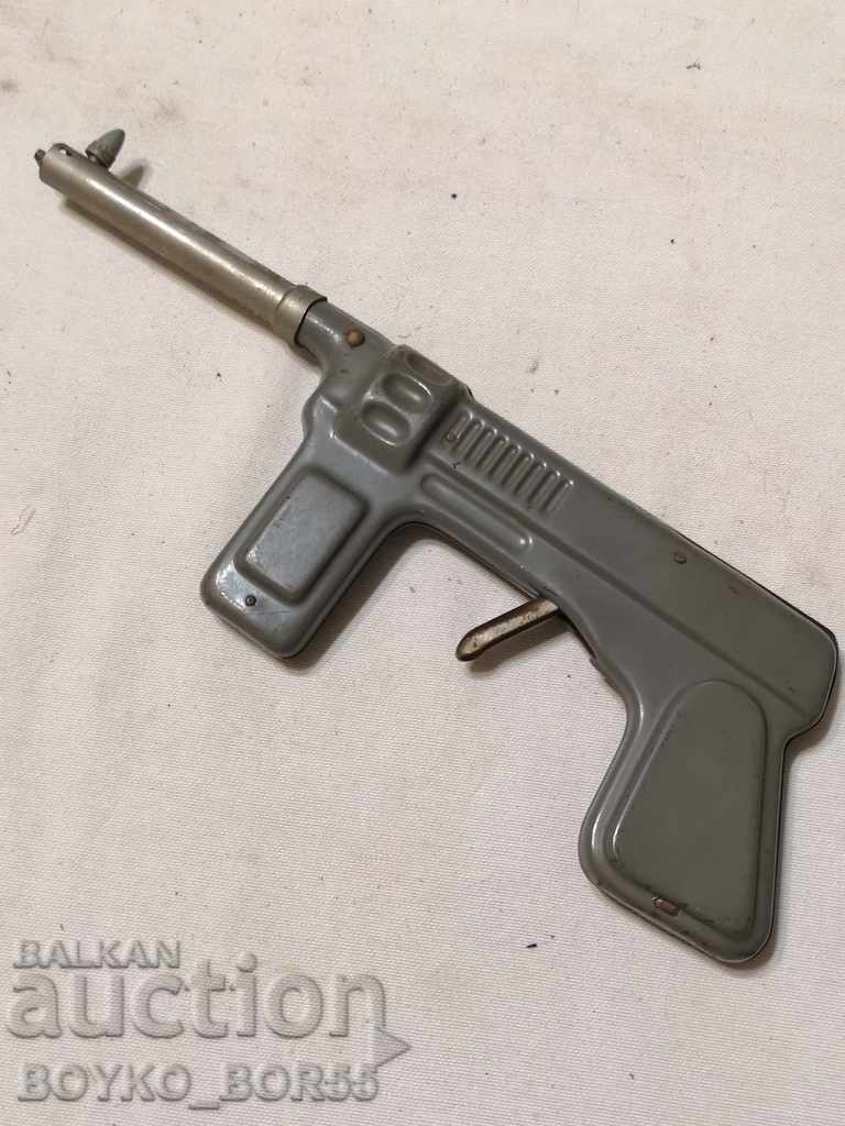 Руска Съветска СССР Играчка  Автоматичен Пистолет Пушка