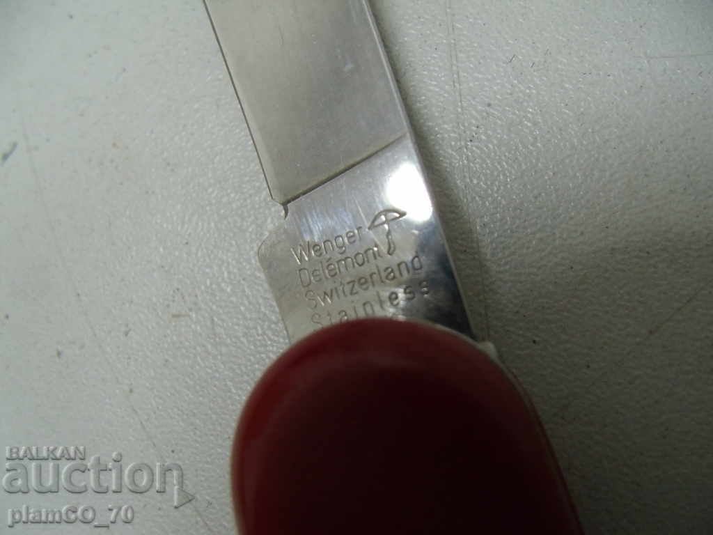 № * 5761 old Wenger Delemont knife with price 35.00 BGN | € 17.90 № * 5761 old Wenger Delemont knife with price 35.00 BGN | € 17.90