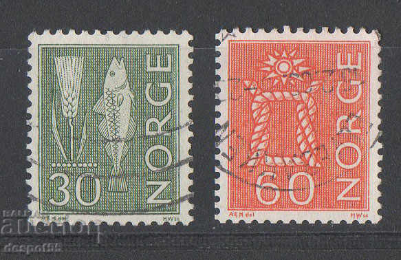 1964-67. Норвегия. Нови стойности и нови цветове.