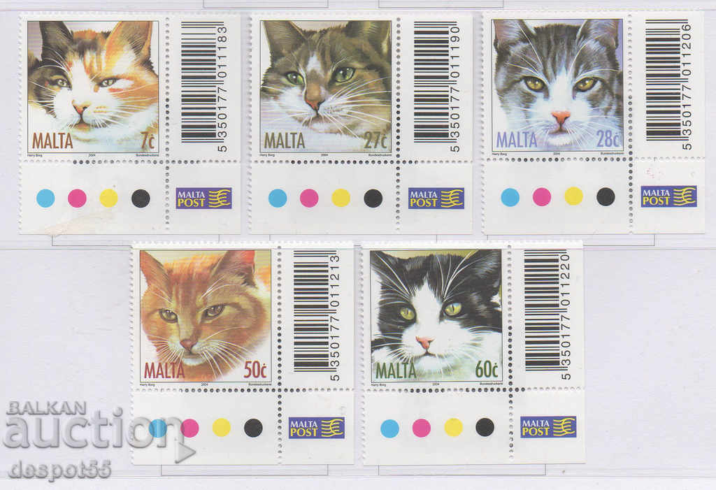 2004. Μάλτα. Γάτες.