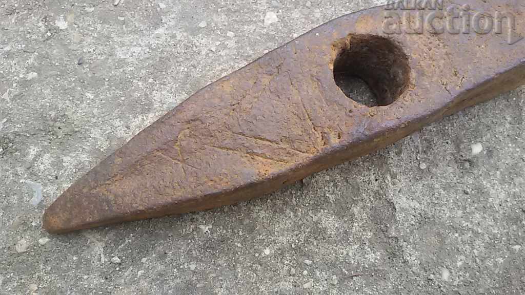 Very old hammer for cut stone over 100 years, wrought iron with price 31.00 BGN | € 15.85 Very old hammer for cut stone over 100 years, wrought iron with price 31.00 BGN | € 15.85