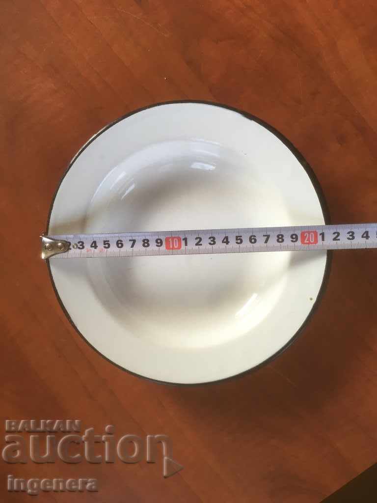ENAMELED METAL PLATE-USSR with price 11.00 BGN | € 5.62 ENAMELED METAL PLATE-USSR with price 11.00 BGN | € 5.62