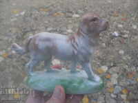 OLD PORCELAIN DOG IZIDA KARAKACHAN SHEPHERD