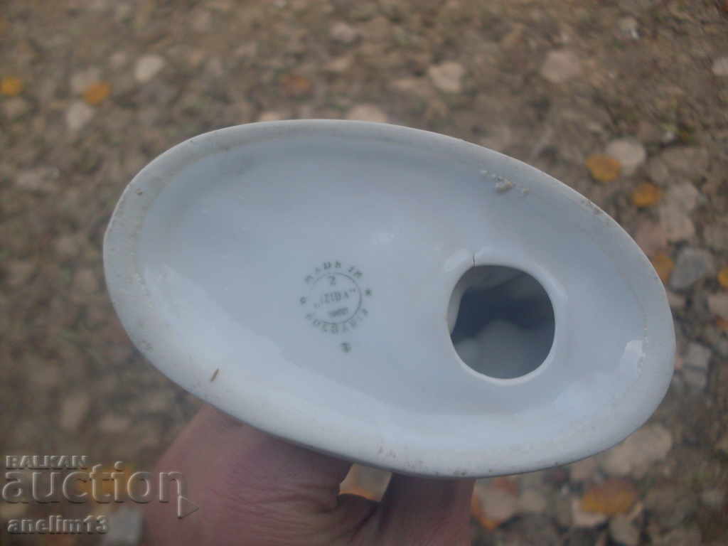 OLD BULGARIAN PORCELAIN ISSIDES DEER - 5