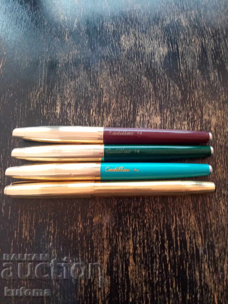 Luxury gilded pens 4 pieces with price 299.99 BGN | € 153.38 Luxury gilded pens 4 pieces with price 299.99 BGN | € 153.38