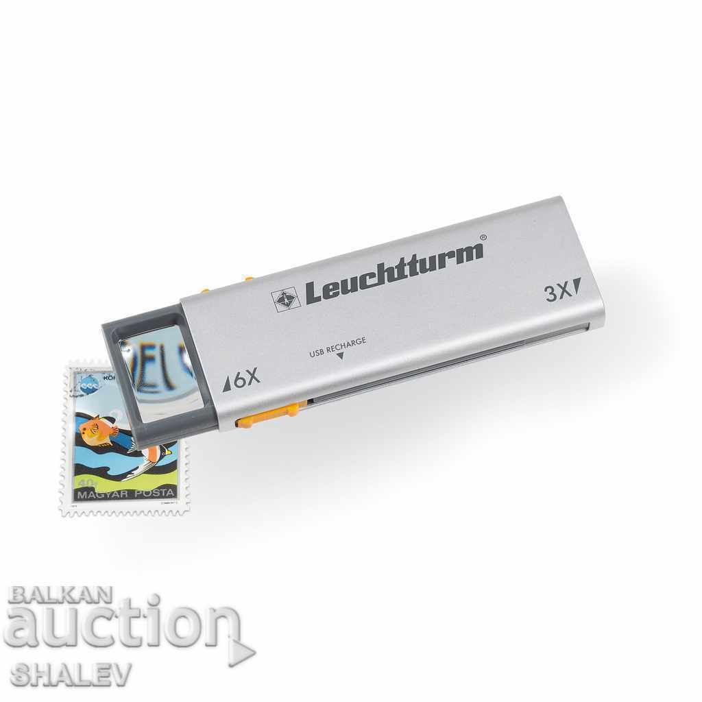 Lupa de mărire "Leuchtturm" DUPLEX LUX 3x / 6x (2999) cu preț 58.89 BGN | € 30.11