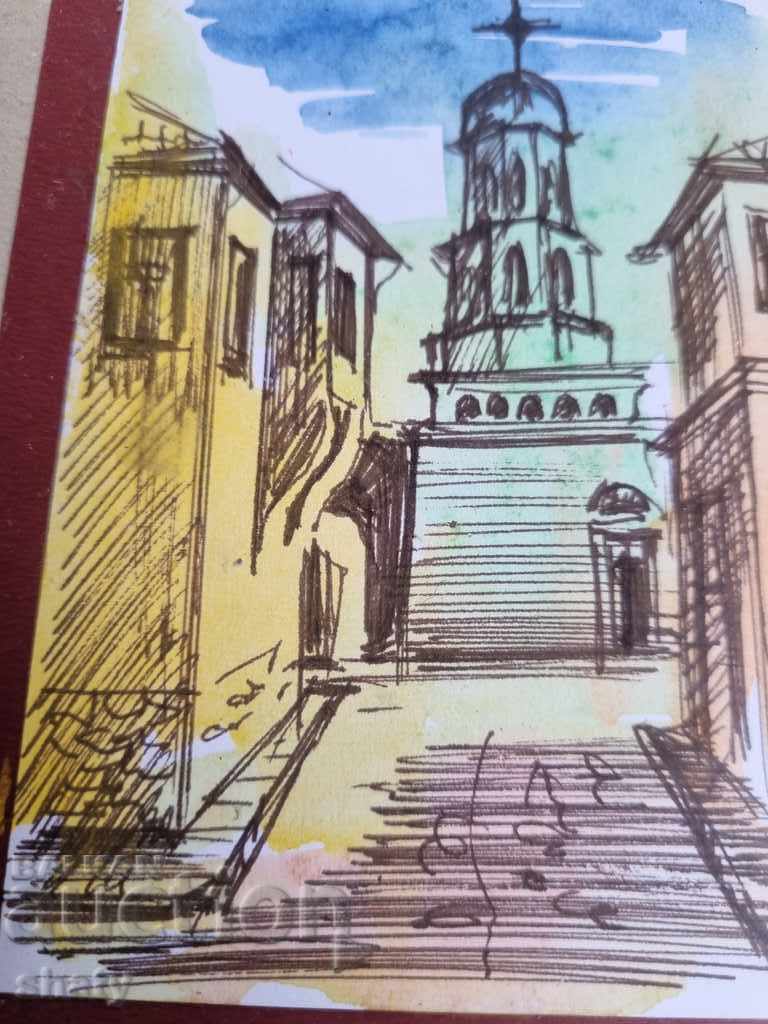 Delivery of An old painting Delivery of An old painting