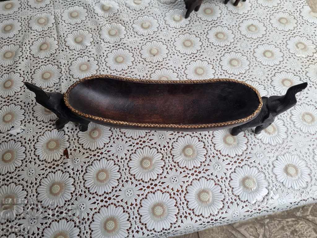 Delivery of Wooden vessel. Elephants Delivery of Wooden vessel. Elephants