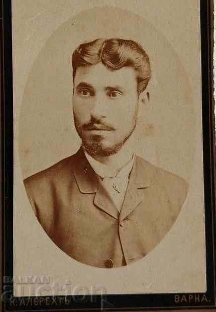 1885 VARNA PRINCIPALITY OF BULGARIA OLD PHOTO PHOTO CARDBOARD