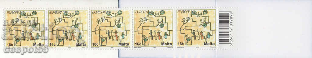 2006. Malta. Europe - Integration. Minicarnet. with price 4.50 BGN | € 2.30 2006. Malta. Europe - Integration. Minicarnet. with price 4.50 BGN | € 2.30