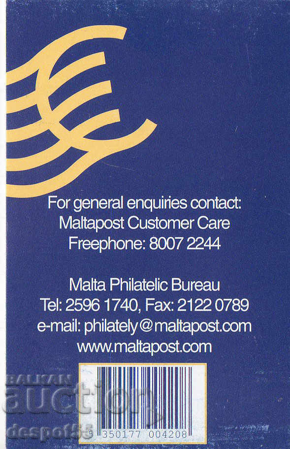 Auction 2006. Malta. Europe - Integration. Minicarnet. Auction 2006. Malta. Europe - Integration. Minicarnet.