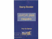 2006. Μάλτα. Ευρώπη - Ένταξη. Minicarnet.
