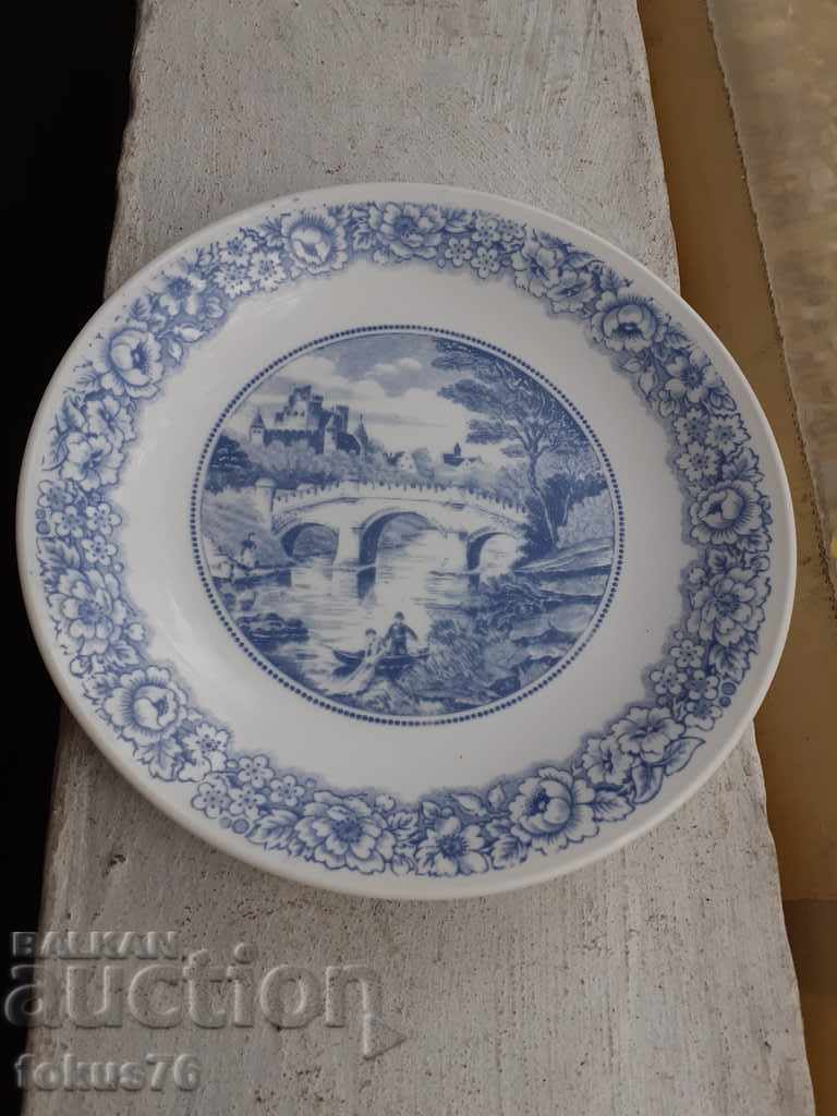 French porcelain plate porcelain with price 90.00 BGN | € 46.02 French porcelain plate porcelain with price 90.00 BGN | € 46.02