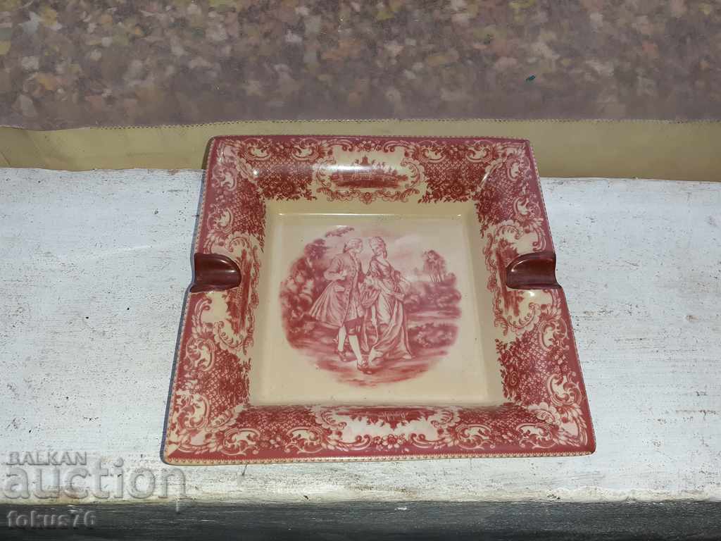 Auction Porcelain ashtray Royal Crown Kent LTD England Auction Porcelain ashtray Royal Crown Kent LTD England