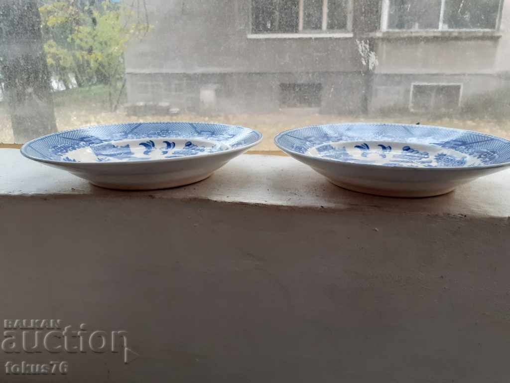 Licitație Lot doua farfurii din portelan Tajimi portelan