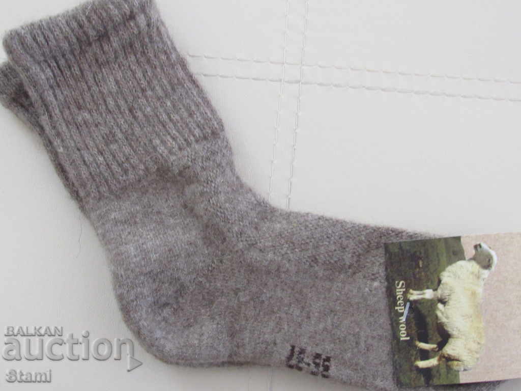 Вълнени чорапи от Монголия, размер 35-37