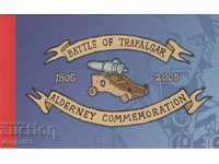 2005. Alderney. 200 de ani de la bătălia de la Trafalgar. Carnet.