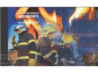 2004. Alderney. Κοινωνικές υπηρεσίες - πυροσβέστες. Δελτίο.