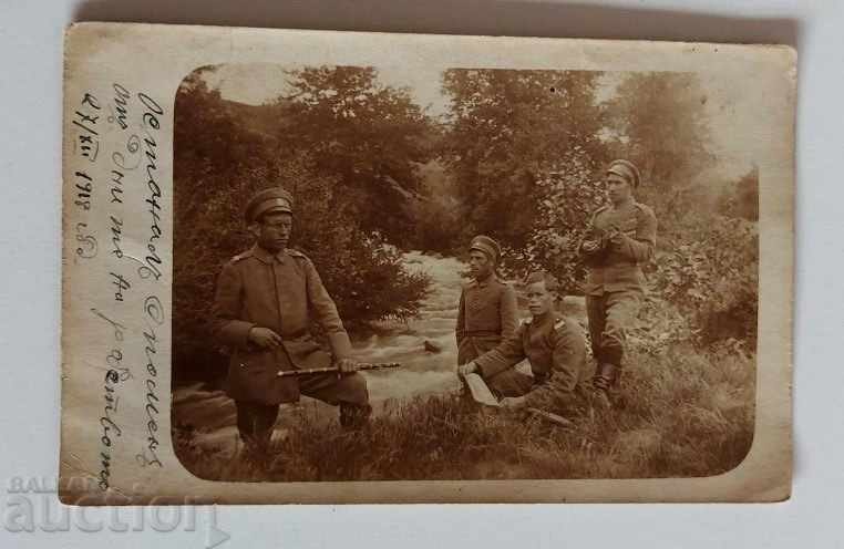 1918 MEMORIA Sclaviei FOTO MILITAR VECHE FOTO