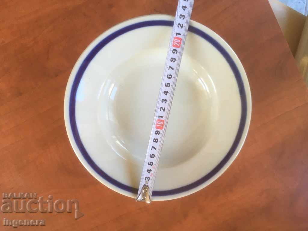 PORCELAIN SERVICE PLATE DEEP FROM THE 50 TRAYS TROYAN-6 PCS with price 18.00 BGN | € 9.20 PORCELAIN SERVICE PLATE DEEP FROM THE 50 TRAYS TROYAN-6 PCS with price 18.00 BGN | € 9.20