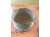 BOILER KOTLE MENCHE COPPER COPPER FORGED-WEIGHT 2100 GR MARKINGS