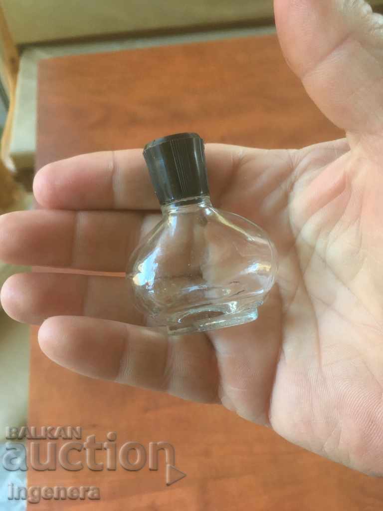 PERFUME BOTTLE OF OLD GLASS