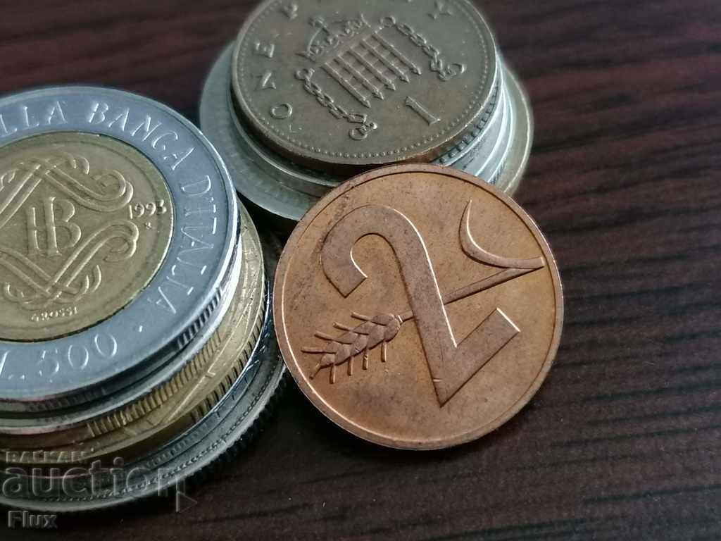 Monedă - Elveția - 2 rapeni 1969